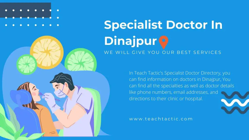 Specialist Doctors List  In Dinajpur