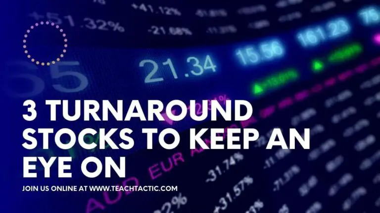 3 Turnaround stocks to keep an eye on