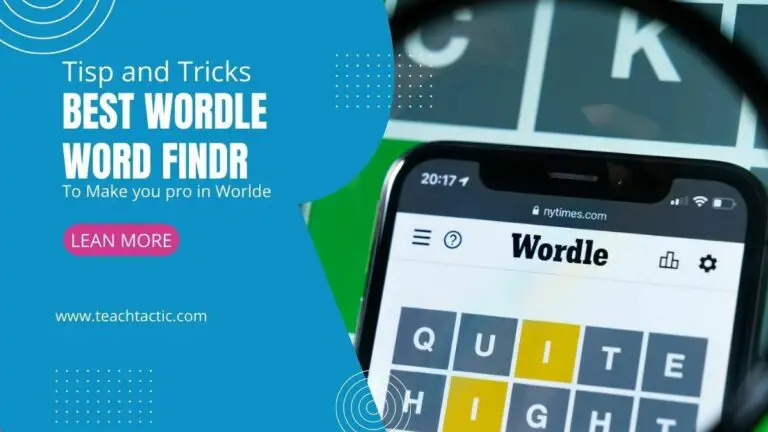 Best Wordle Word Finder to Make you pro in Wordle