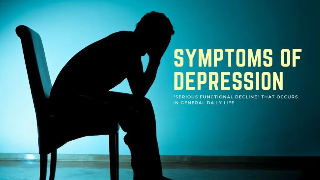 Symptoms of depression