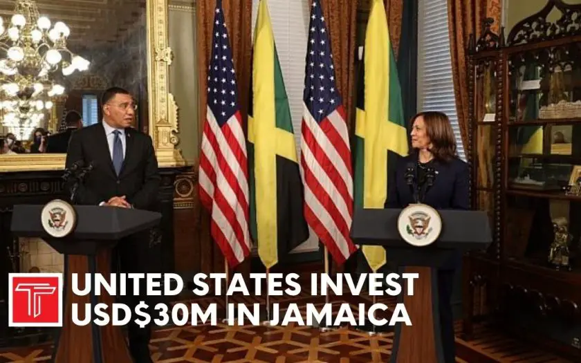 United States to invest USD$30M in Jamaica