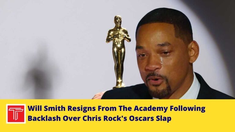 Will Smith Resigns From The Academy Following Backlash Over Chris Rock's Oscars Slap