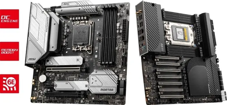 MSI Latest Motherboards