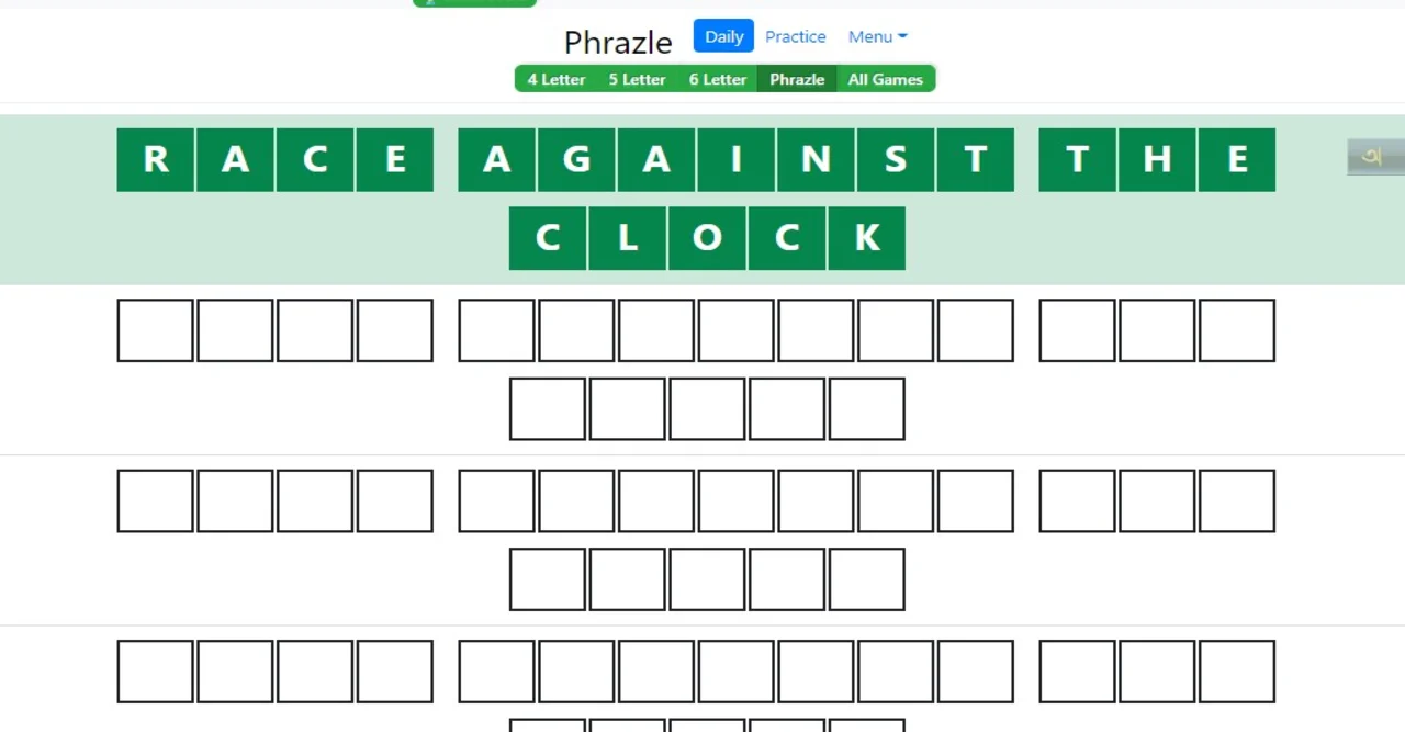 Phrazle Answer Today [ Daily Update] Solitaired Phrazle