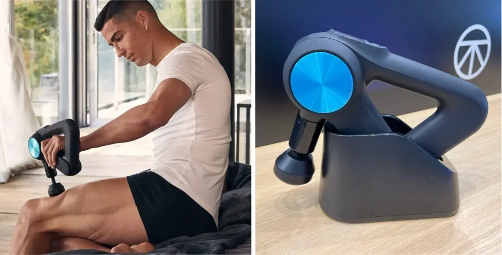 Cristiano Ronaldo is the face of Therabody for his massage gun