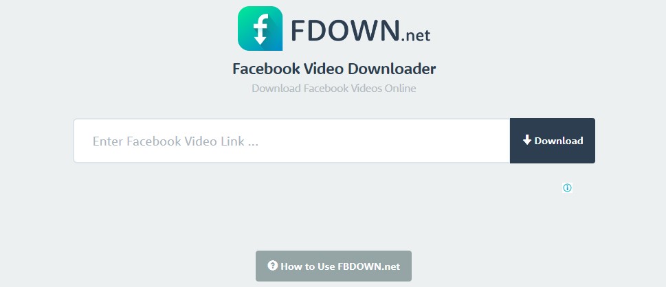 Download Facebook Videos Via FBdownnet