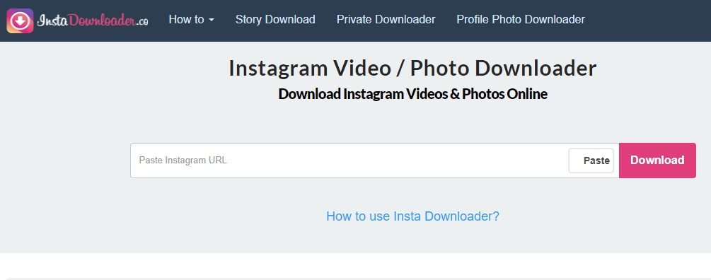 Instadownloader How to Download Instagram Videos on iPhone Without Application